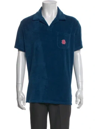 Pre-owned Eric Emanuel Ee Short Sleeve Shirt In Blue