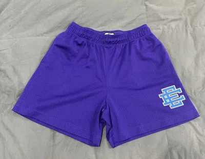 Pre-owned Eric Emanuel Ee Shorts In Purple
