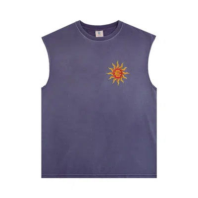 Pre-owned Eric Emanuel Ee Sun Cutoff 'purple' | Men's Size Xxl