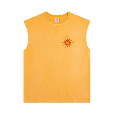 Pre-owned Eric Emanuel Ee Sun Cutoff 'yellow' | Men's Size S