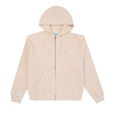 Pre-owned Eric Emanuel Ee Thermal Zip-up 'tan' | Men's Size Xxl In Brown