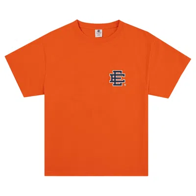 Pre-owned Eric Emanuel Ee Tigers T-shirt 'orange/navy' | Men's Size M