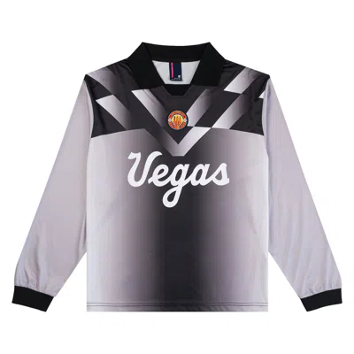 Pre-owned Eric Emanuel Ee Vegas Goalie Jersey 'grey/black' | Men's Size L