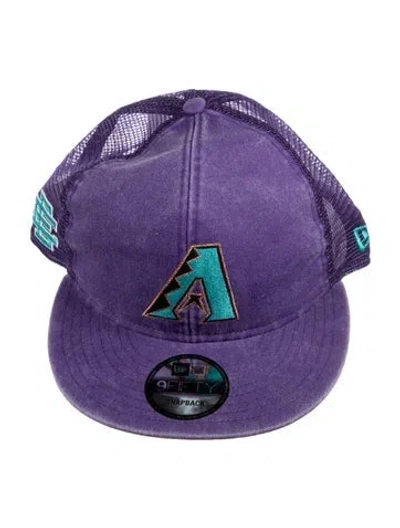 Pre-owned Eric Emanuel Ee X New Era Arizona Diamondbacks Snapback W/tags In Purple