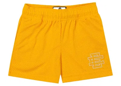 Pre-owned Eric Emanuel Ee Youth Short/tonal In Yellow/tonal Yellow