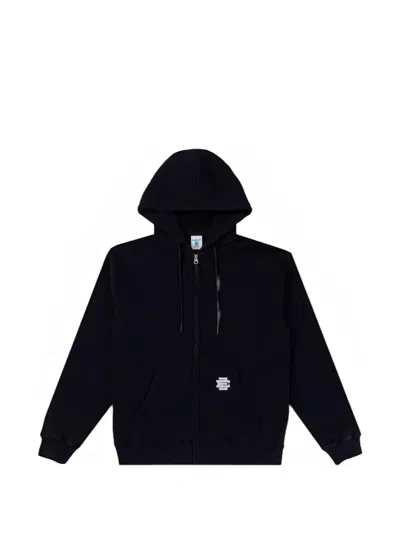 Eric Emanuel Ee Zip-up Hoodie In Black