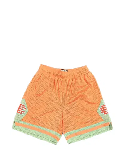 Eric Emanuel Elasticated-waistband Shorts In Orange