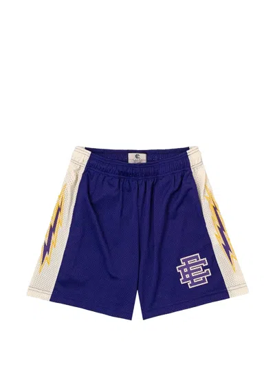 Eric Emanuel Elastic-waistband Shorts In Blue