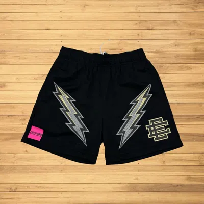 Pre-owned Eric Emanuel Eric Emmanuel Ee Basic Shorts Bolt Black - Size M