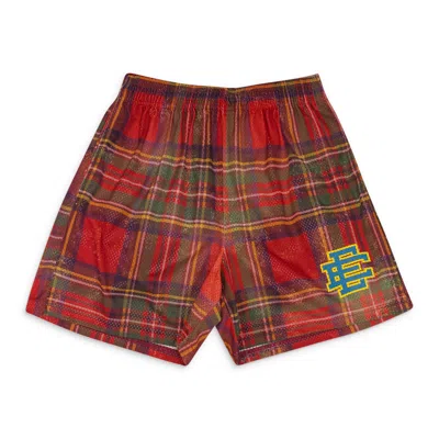 Eric Emanuel Green Plaid Shorts
