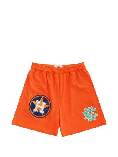 Eric Emanuel Houston Astros Mesh Shorts In Metallic