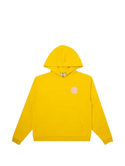 Eric Emanuel Lightweight V2 Kangaroo-pocket Hoodie In Yellow