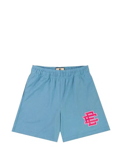 Eric Emanuel Logo Shorts In Blue