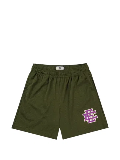 Eric Emanuel Logo Shorts In Green