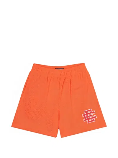 Eric Emanuel Shorts Mit Logo In Orange