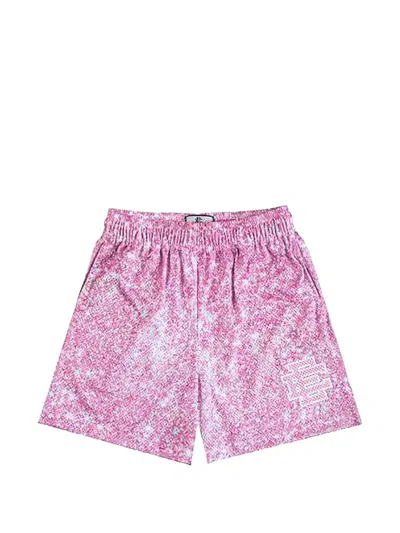 Eric Emanuel Logo-detail Shorts In Purple