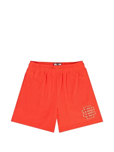 Eric Emanuel Logo-detail Shorts In Red