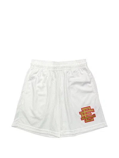 Eric Emanuel Logo-detail Shorts In White