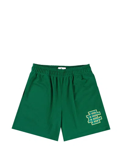 Eric Emanuel Logo-detail Track Shorts In Green
