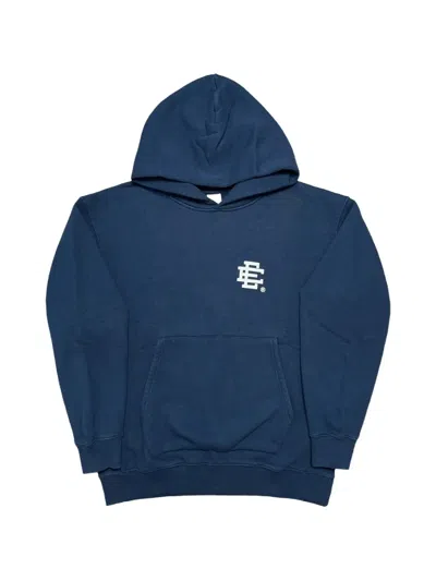 Eric Emanuel Logo-print Hoodie In Blue