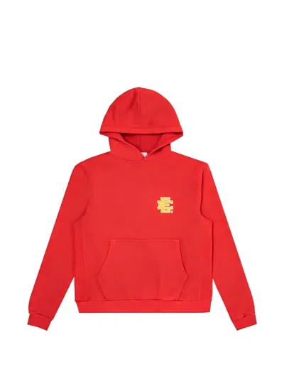 Eric Emanuel Logo-print Hoodie In Red