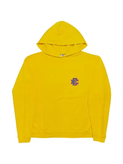 Eric Emanuel Logo-print Hoodie In Yellow