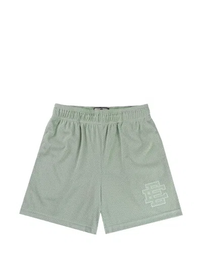Eric Emanuel Logo-print Mesh Shorts In Multi