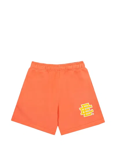 Eric Emanuel Shorts Mit Logo-print In Orange