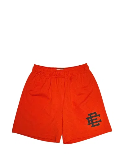Eric Emanuel Logo-print Shorts In Orange