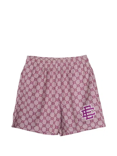 Eric Emanuel Logo-print Shorts In Purple