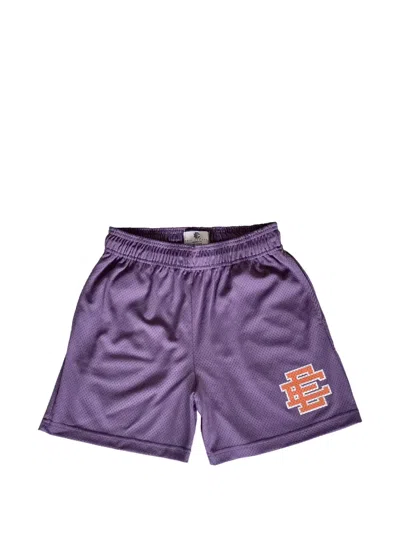 Eric Emanuel Logo-print Shorts In Purple