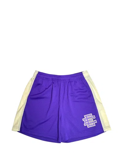 Eric Emanuel Logo-print Shorts In Purple