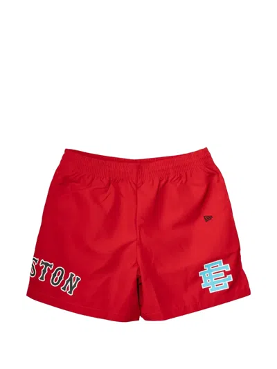 Eric Emanuel Logo-print Shorts In Red
