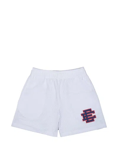 Eric Emanuel Logo-print Shorts In White