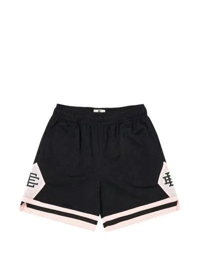 Eric Emanuel Logo-print Track Shorts In Black