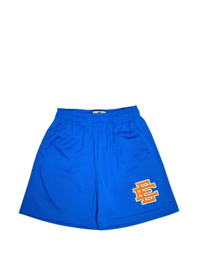 Eric Emanuel Logo-print Track Shorts In Blue
