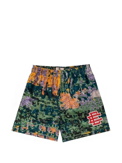 Eric Emanuel Logo-print Track Shorts In Green