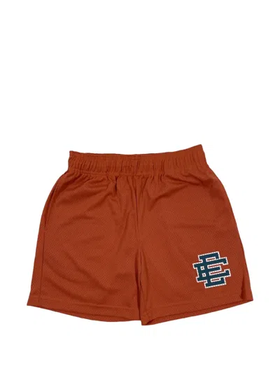 Eric Emanuel Logo-print Track Shorts In Orange