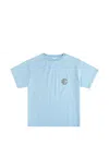 Eric Emanuel 로고 프린트 티셔츠 In Blue