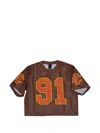 Eric Emanuel Logo-print T-shirt In Brown