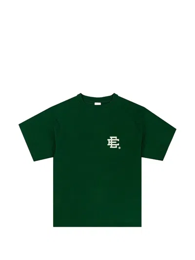 Eric Emanuel Logo-print T-shirt In Green