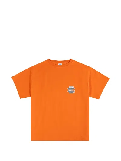 Eric Emanuel Logo-print T-shirt In Orange