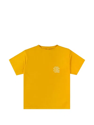 Eric Emanuel Logo-print T-shirt In Yellow