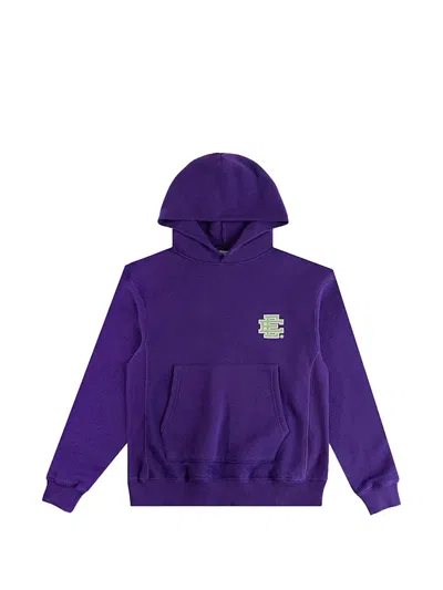 Eric Emanuel Long-sleeves Hoodie In Purple