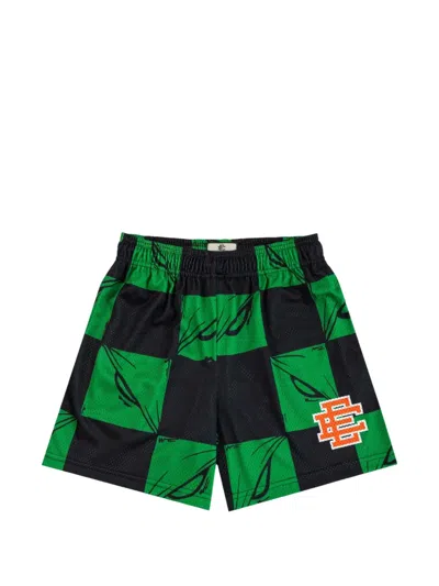 Eric Emanuel Karierte Matty Boy 99 Eyes Shorts In Green