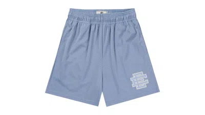 Pre-owned Eric Emanuel Men's  Ee Baggy Short/ Blue In Eventide/eventide Blue