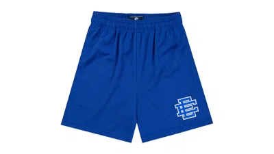 Pre-owned Eric Emanuel Men's  Ee Baggy Short Dazzling In Dazzling Blue