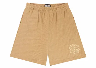 Pre-owned Eric Emanuel Men's  Ee Baggy Short In Vegas Gold