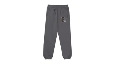 Pre-owned Eric Emanuel Men's  Ee Basic Cuff Sweatpant In Charcoal/brown In Multi