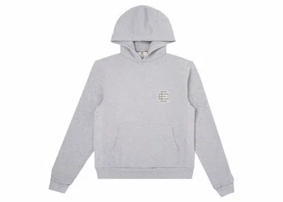 Pre-owned Eric Emanuel Men's  Ee Basic Hoodie In Heather Grey/cool Grey